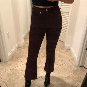 Corduroy Flare Jeans